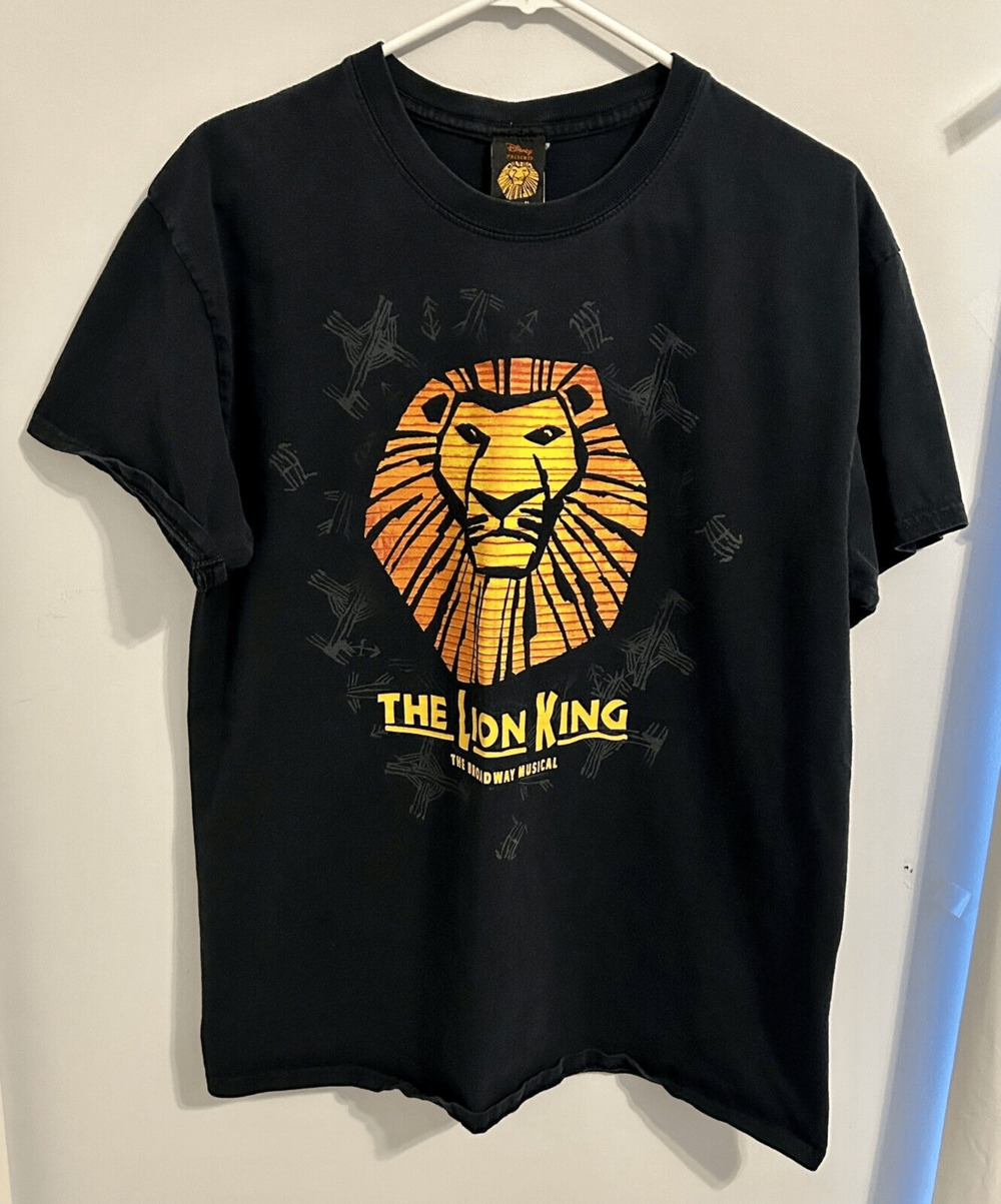 Disney The Lion King - The Broadway Musical - Black Shirt - Sz Large